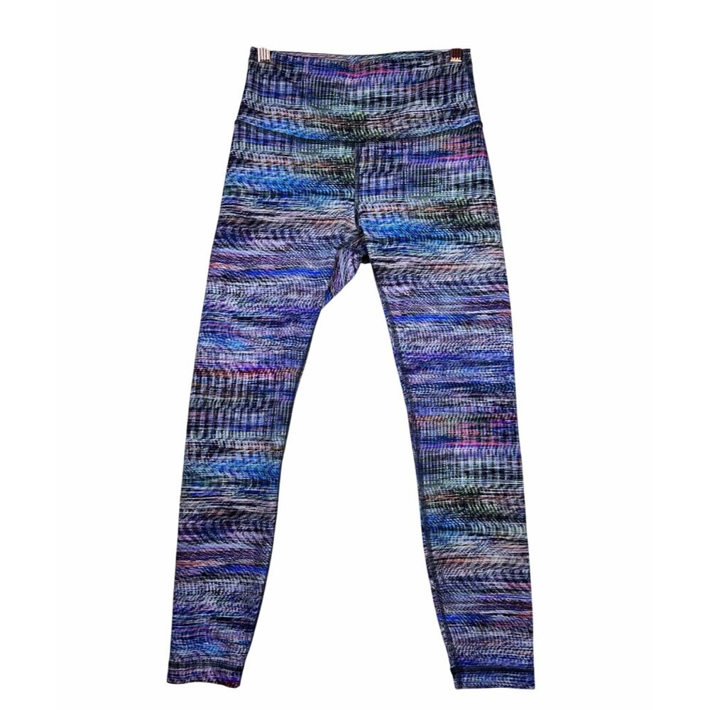 Lululemon Wunder Under Train Leggings Sz 8 Digital Oasis High Rise Everlux Pants - Picture 2 of 10